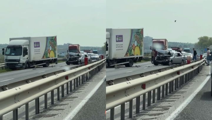 VIDEO/ Accident în satul Ratuș, din raionul Criuleni, cu implicarea unui camion. Ce spune Poliția