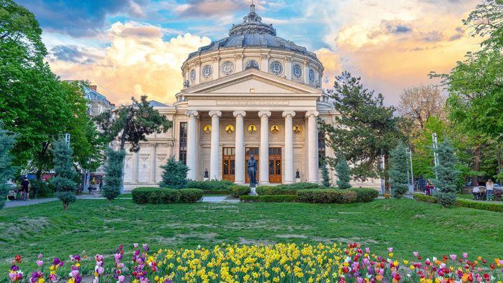 Ateneul Român - una dintre cele mai frumoase clădiri din București, a primit Marca patrimoniului european