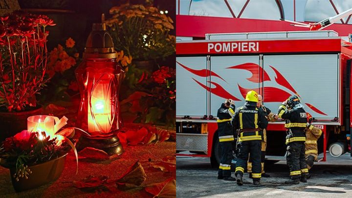 Nu aprindeți gunoiul din cimitire și evitați aglomerația din biserici. Recomandările pompierilor de Paștele Blajinilor
