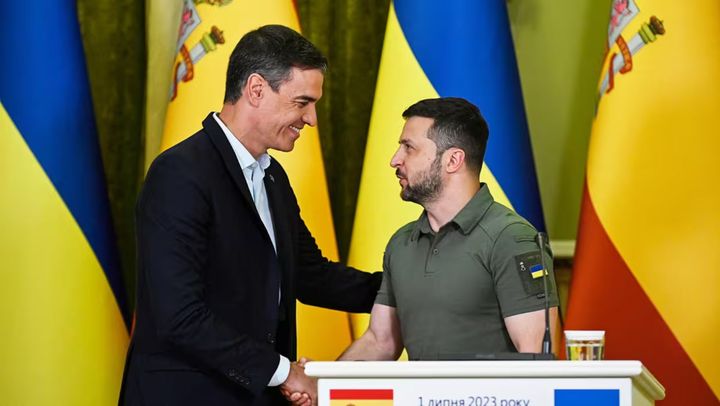 Volodimir Zelenski se află în Spania. Pe agendă, întrevederi cu premierul Pedro Sanchez și regele Felipe