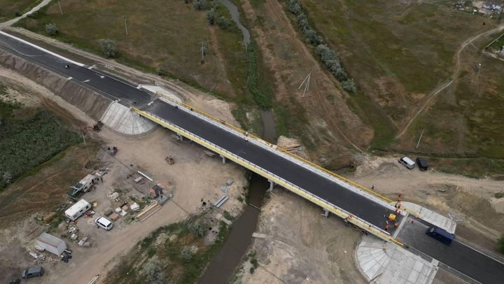Lucrările de reabilitare a podului de la Basarabeasca, aproape finisate: Când va fi deschisă din nou circulația