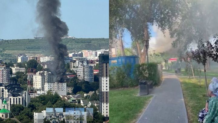 Incendiu în centrul capitalei. O casă de locuit a luat foc