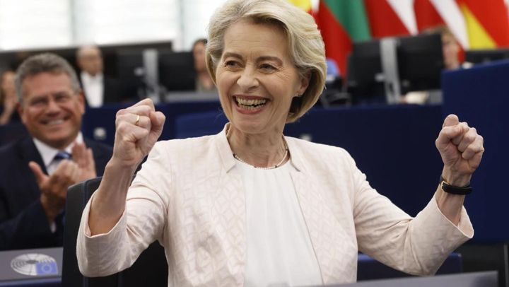 Ursula von der Leyen, votată pentru un nou mandat de preşedinte al Comisiei Europene