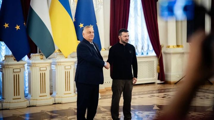 FOTO/ Premierul ungar Viktor Orban se află la Kiev. Este prima sa vizită în capitala ucraineană din ultimii 12 ani