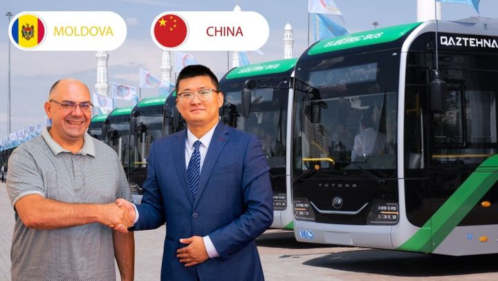 VIDEO/ Bălțiul ar putea deveni un hub regional pentru asamblarea autobuzelor chineze