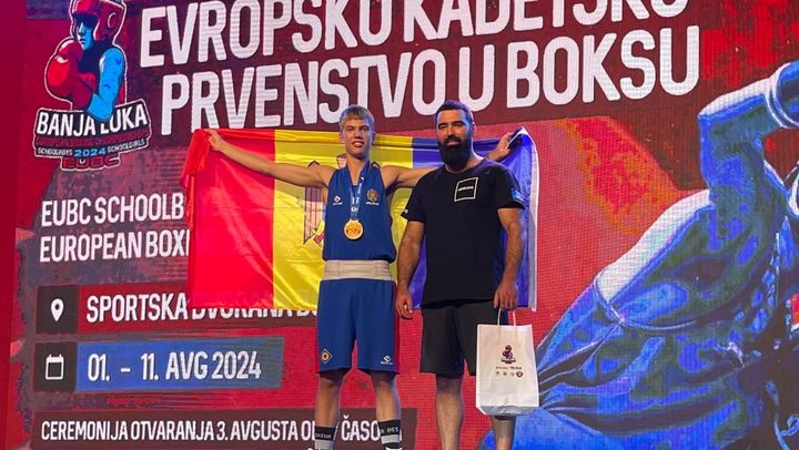 Aur, argint și bronz: Boxerii moldoveni au obținut șase medalii la Campionatul European rezervat cadeților