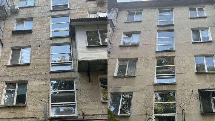 Au început lucrările de înlocuire a geamurilor în scările mai multor blocuri de locuit din Chișinău