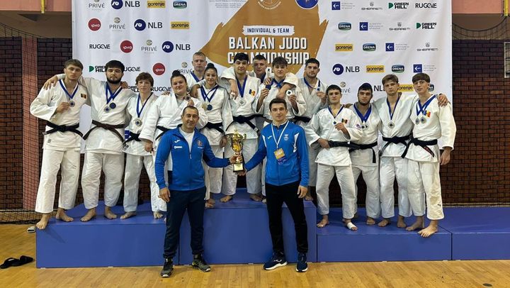 Aur, argint și bronz: R. Moldova a obținut treisprezece medalii la Campionatul Balcanic de Judo Under 23