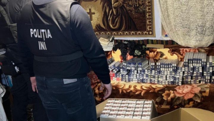 Percheziții în mai multe localități: Au fost depistate țigări de contrabandă în valoare de 5 milioane de lei