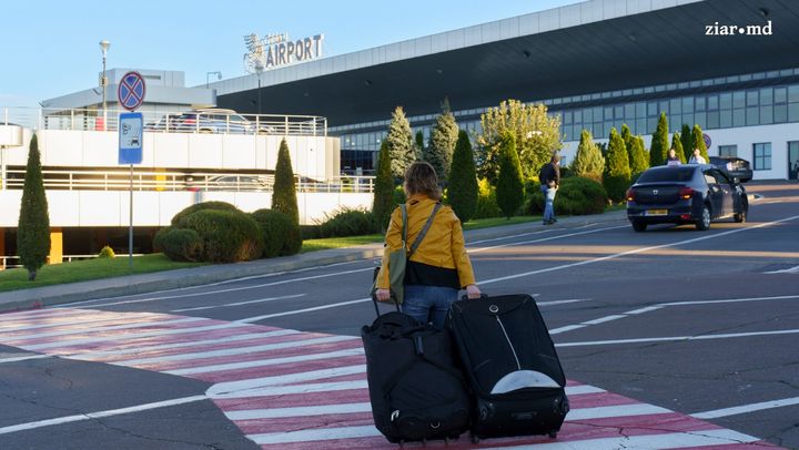Aeroportul din Chișinău, traversat în aprilie de zeci de mii de pasageri. Cei mai mulți au zburat spre Istanbul