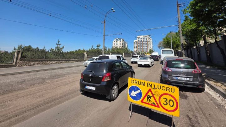 Important! Traficul rutier pe mai multe străzi din Chișinău va fi suspendat pe timp de noapte