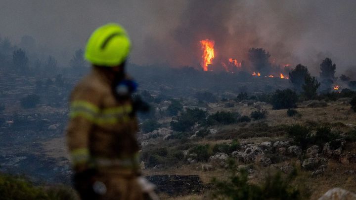 Incendii devastatoare în apropiere de Ierusalim. Ambasada R. Moldova în Israel a emis o atenționare
