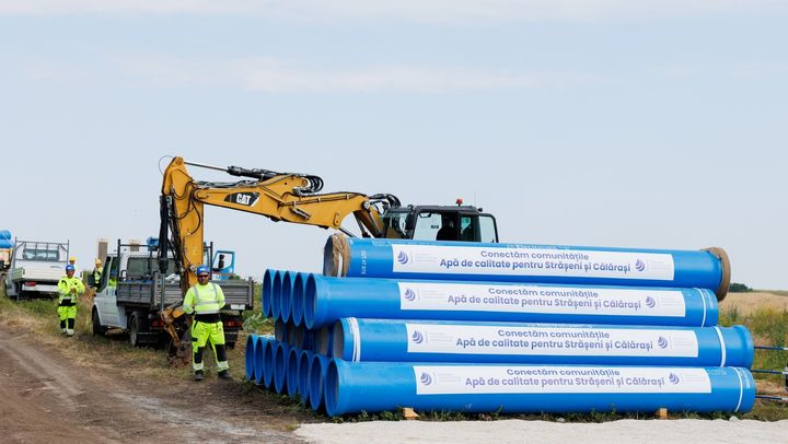 Autoritățile au dat start lucrărilor de construcție a apeductului magistral Chișinău - Strășeni - Călărași