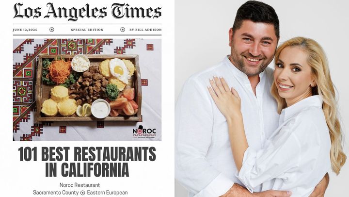 Restaurantul unei familii de moldoveni stabiliți în SUA - inclus în topul celor mai bune din California