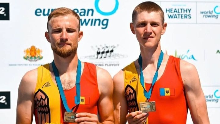 Nichita Naumciuc și Dmitrii Zincenco au cucerit bronzul la Campionatul European de canotaj