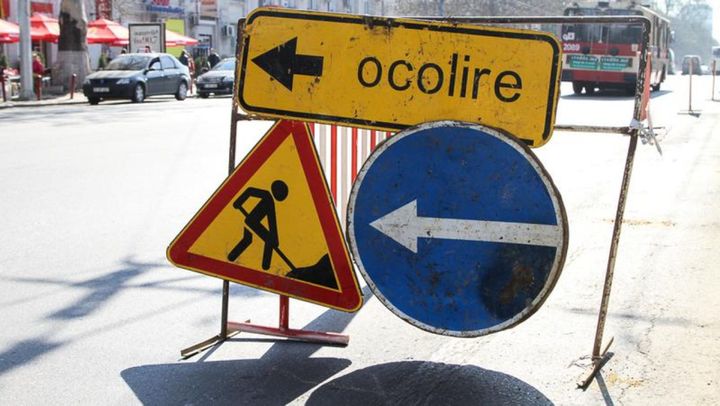 Noi restricții în capitală. Pe strada Nicolae Dimo vor avea loc lucrări de asfaltare