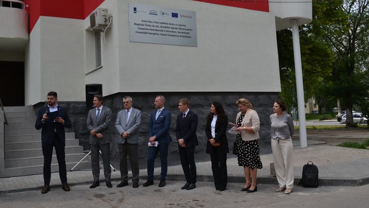 Cea mai înaltă clădire din Bălți, reabilitată termic în cadrul proiectului „Primele Rândunele”