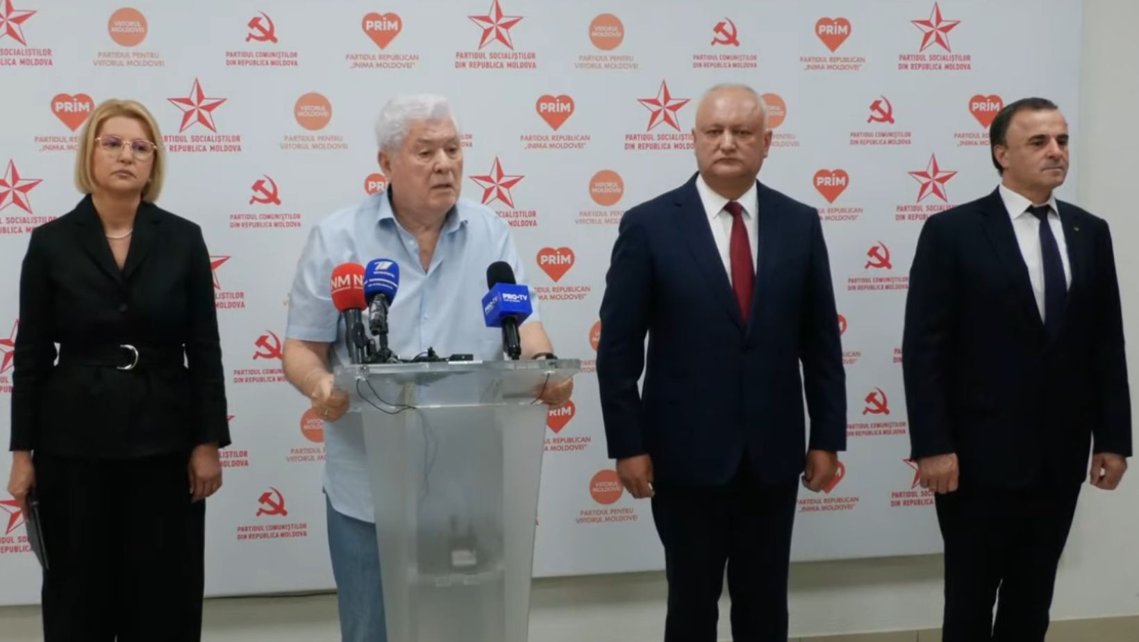 Patru partide anunță crearea unui bloc electoral pentru alegerile din 28 septembrie