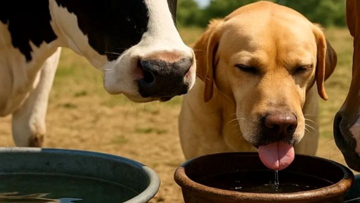 Canicula poate afecta grav animalele din ferme și gospodării. Recomandările ANSA